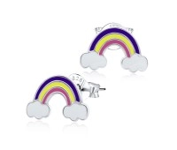 Colorful Rainbow Kid Stud Earring STE-665